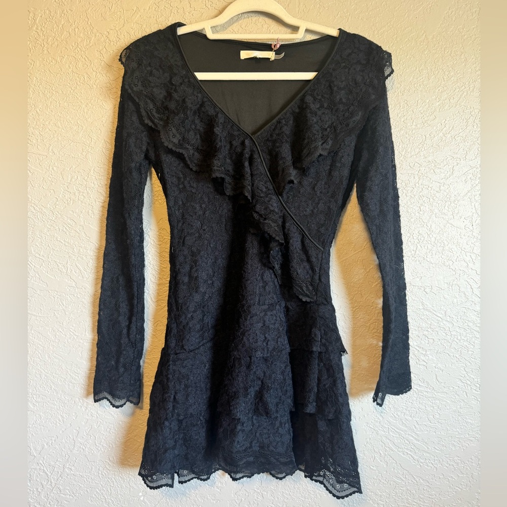 LoveShack Fancy dress—black—very pretty on!